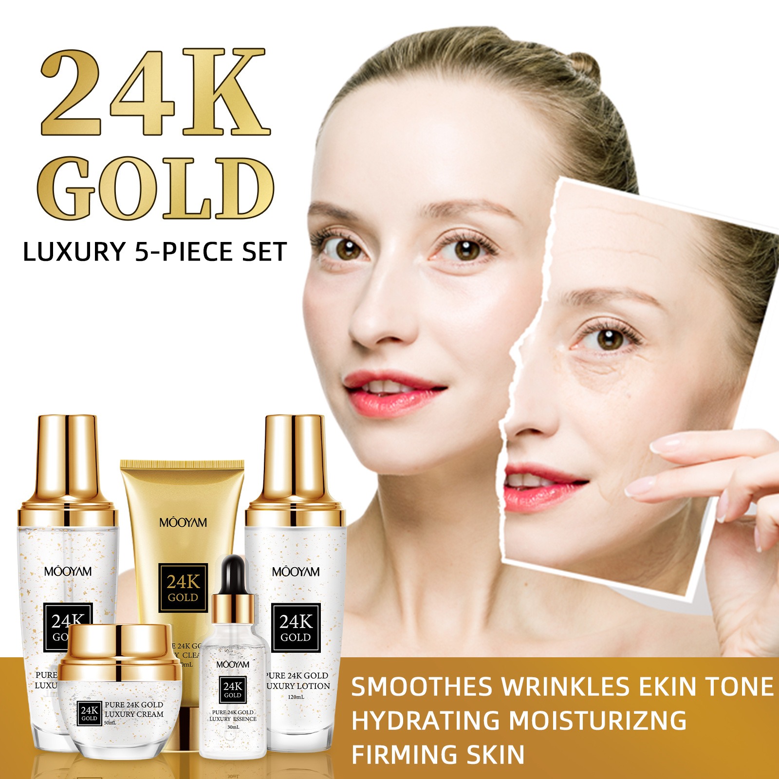 24K Gold LUXURY Moisturizin An - Luxury Skincare Moisturizer recension och pris